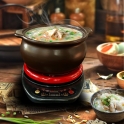 Nồi nấu cháo điện NodaCook 2 lít (Đen)
