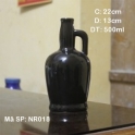 Chai rượu sứ dáng Chivas