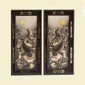 Tranh sứ Lý Ngư Vọng Nguyệt_03