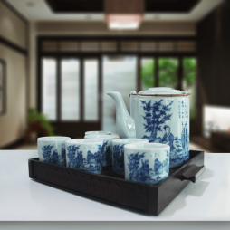 Bộ ấm tích số 2 kèm khay Bộ ấm tích số 2 kèm khay