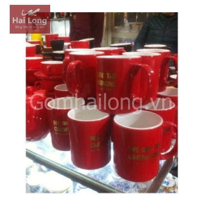 Bộ cốc tách pha cà phê cao cấp (Đỏ)