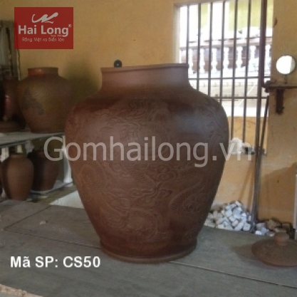 Chum sành ngâm rượu 50 lít 