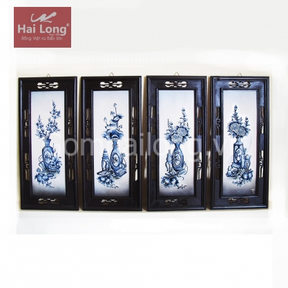 Tranh sứ Tùng Cúc Trúc Mai_06