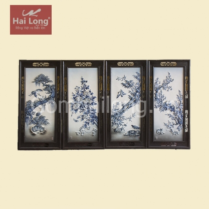 Tranh sứ Tùng Cúc Trúc Mai_18