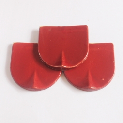 ngói mũi hài tráng men đỏ