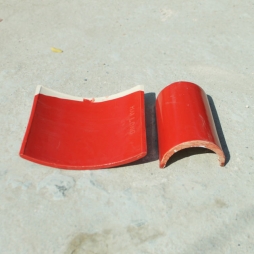 ngói âm dương màu đỏ