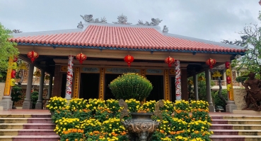 Ngói âm dương Hải Long với kiến trúc chùa Long Khánh Bình Định