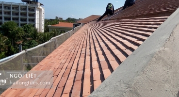 ngói liệt - ngói phẳng đất nung Hải Long tiles