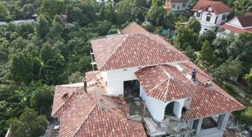 mái ngói Địa Trung Hải tại Đan Phương - Ngói Mediteriano Hải Long Tiles