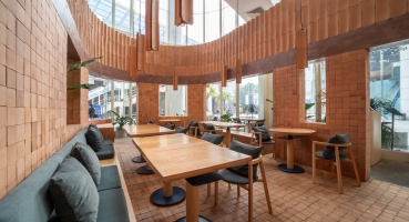 Dự án kiến trúc Pizza 4ps gạch & ngói ĐTH Mediteriano Hải Long