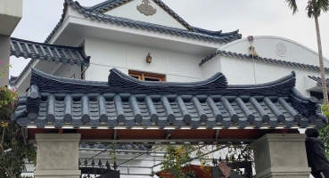 ngói âm dương phong cách Nhật Bản