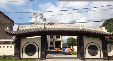 Ngói lợp cổng Biệt thự Kinh Môn Hải Dương