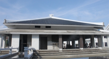 Ngói lợp Nhà hàng tiệc cưới Almaz - Vincom Village Sài Đồng hinh 3