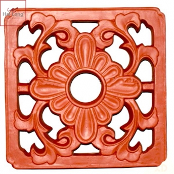 Gạch thông gió đất nung hoa cúc 30x30 cm 01