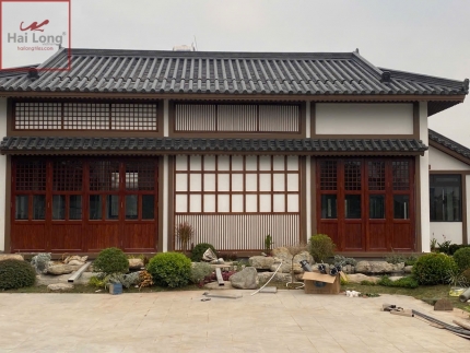 ngói âm dương ánh thép