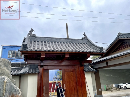 ngói lợp cổng