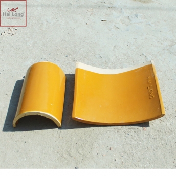 ngói âm dương màu vàng