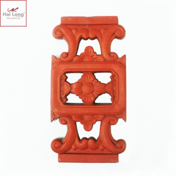 Lan can thông gió đất nung 23x42cm 01