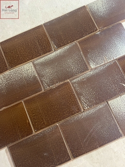 gạch men nâu gấm cổ