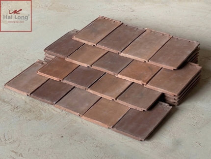 Ngói ManVillas trộn hai màu nâu đậm nâu nhạt_1