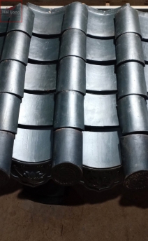 ngói âm dương men ánh thép Hải Long