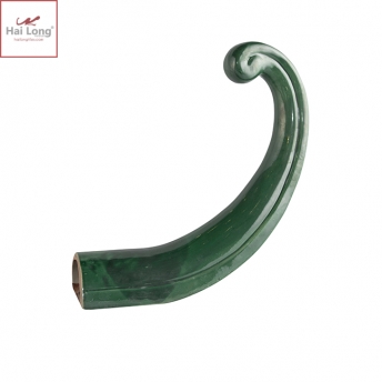 Đao mái men xanh đồng cổ 01