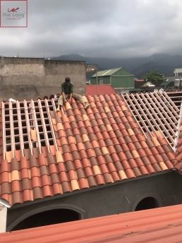 Hệ thống ngói lợp địa trung hải tại Quảng Ninh