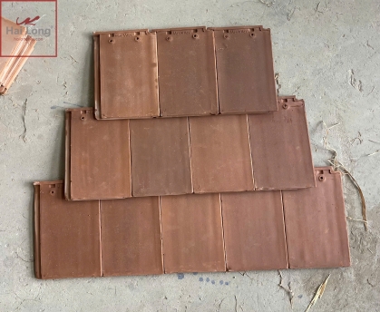 ngói ManVillas nâu đỏ