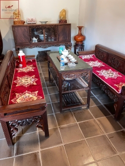 Gạch men nâu gấm 01