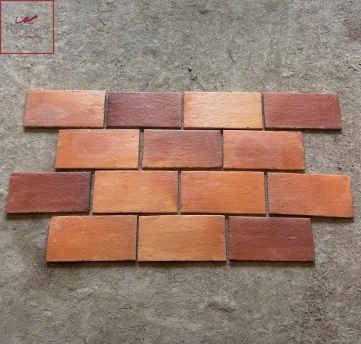 Gạch thẻ ốp tường gốm mộc - gạch thẻ Bát Tràng_3