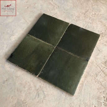 gạch lát nền men rêu cổ gốm sứ Hải Long