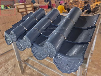 ngói âm dương hải long tiles