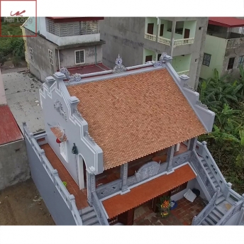 Ngói Hài cổ lợp nhà cổ, Đình, Chùa gốm Bát Tràng 01