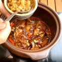 nồi đất bếp từ kho cá