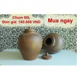 Chum sành 05 lit Bảo Minh Bát Tràng